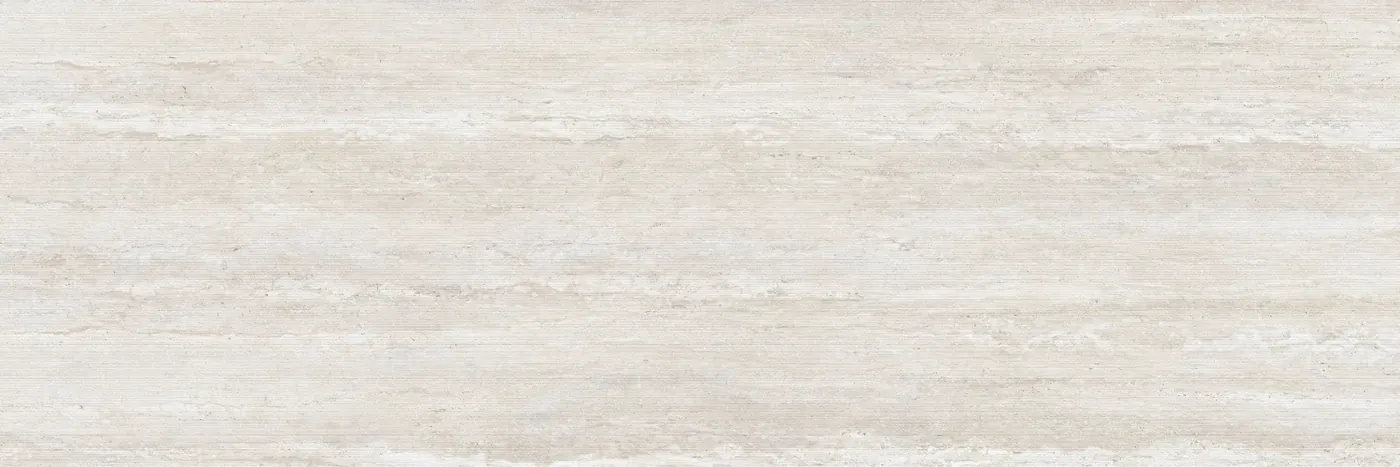 Tivoli White Strata — Ascale, piedra sinterizada de Mármoles Ibars